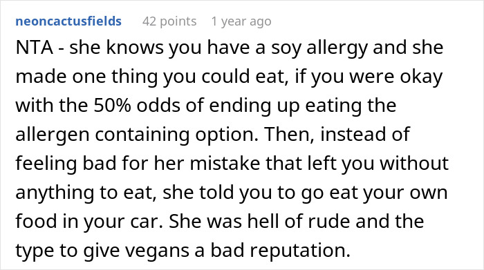 Party Host Expects Guest To Eat Their Food In Their Car, Is Upset They Caused Drama By Leaving