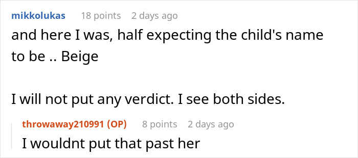 Woman Bursts Out Laughing At Name Sister Picked For Her Kid, Gets Banned From “All Family Dinners” 