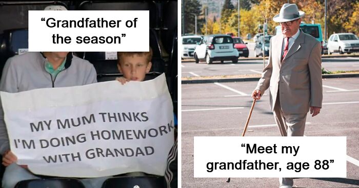 87 Times Grandpas Were Being Their Cool And Wholesome Selves