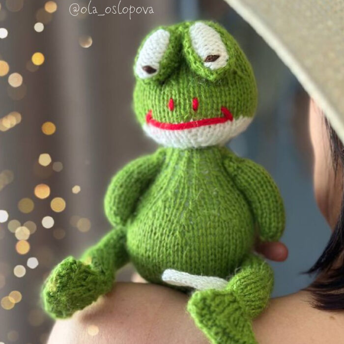 I Make Cute Frog Patterns (7 Pics)