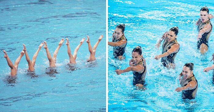 Viral Underwater Moonwalk By US Artistic Swimming Team Leaves Olympic Viewers Stunned