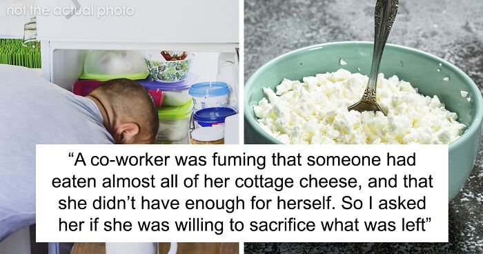 Coworker Steals Others' Food, Ends Up Puking All Over Himself