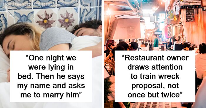 49 Cringy Times When The Proposal Ended With Something Other Than A “Yes”