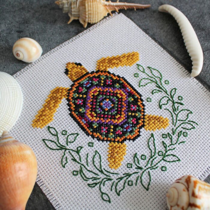 Cross Stitch: My Patterns And Self-Expression (25 Pics)