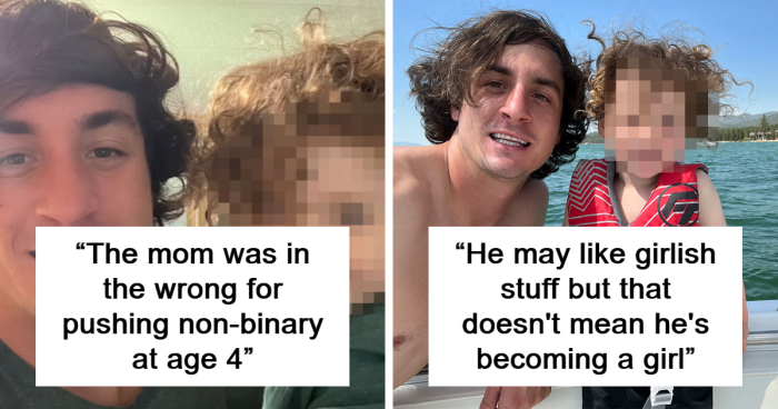 “We Have Saved Sawyer”: Dad Announces Winning Custody Of Son Mom Raised Nonbinary