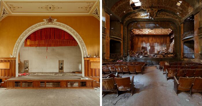 My Recent Project Where I Capture The Haunting Beauty Of Abandoned Theaters (35 Pics)