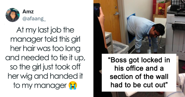 55 Times Bosses And Employees Made Complete Fools Of Themselves In Front Of Each Other