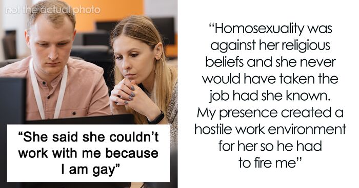 Woman Tries To Get Gay Manager Fired By Lying About Inappropriate Behavior Towards Her