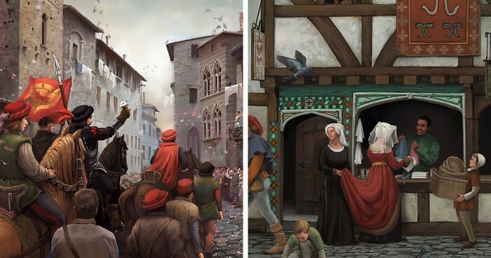 30 Detailed Illustrations By Kristina Gehrmann That Bring History And Fantasy To Life