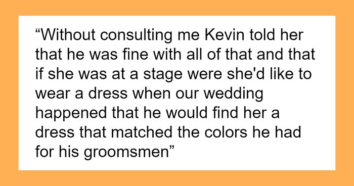 Man's Only Family Is Trans Friend, But Bride Doesn't Want Her To Be In Wedding Party, He's Furious