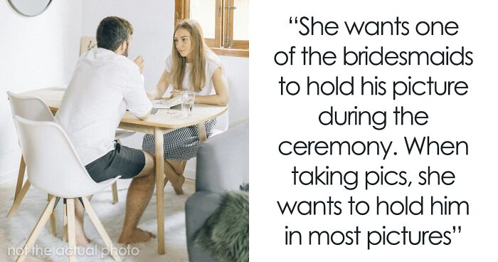 Bride Wants Her Late Husband To Attend Her Wedding In Pictures, Fiancé Thinks Of Calling It Off