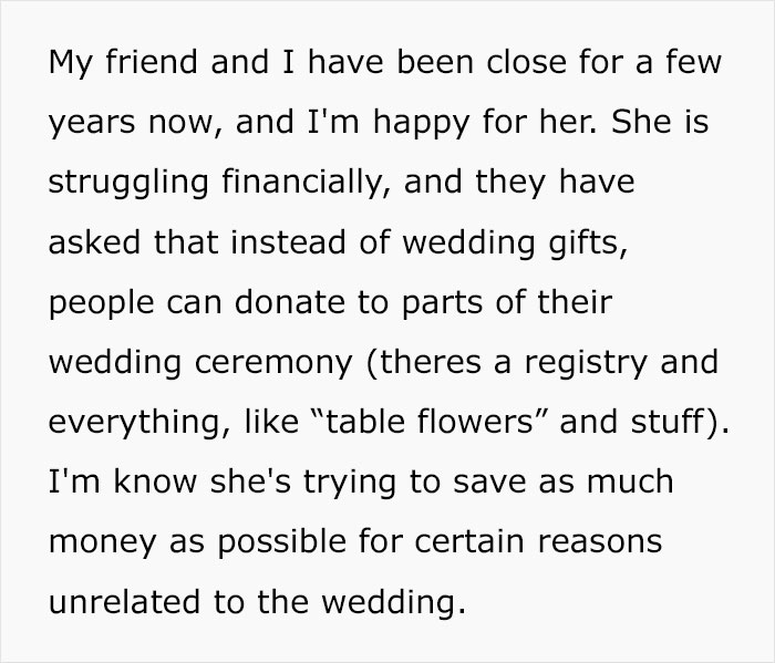 Woman Called “Selfish” For Refusing To Help Fund Friend’s Wedding, People Agree With The Bride