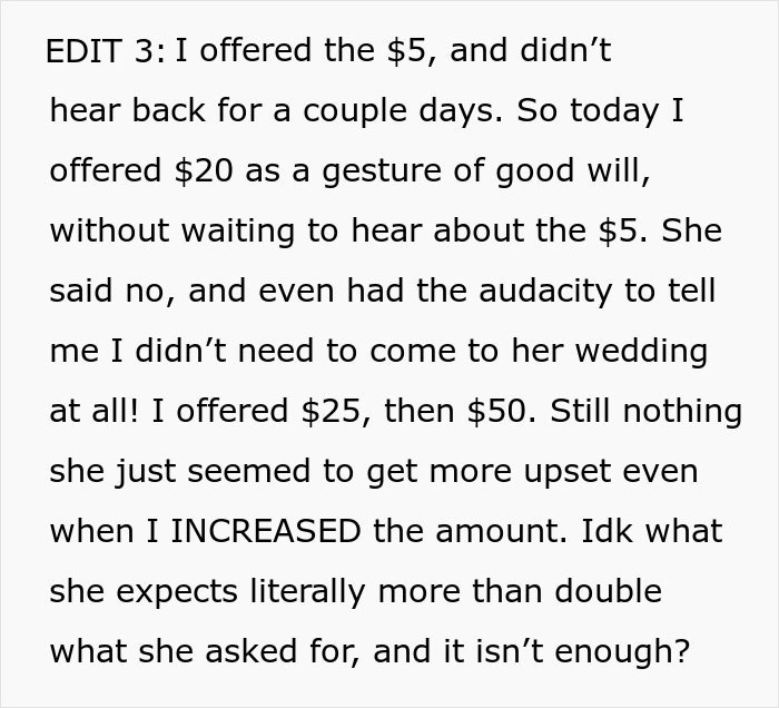 Woman Called “Selfish” For Refusing To Help Fund Friend’s Wedding, People Agree With The Bride