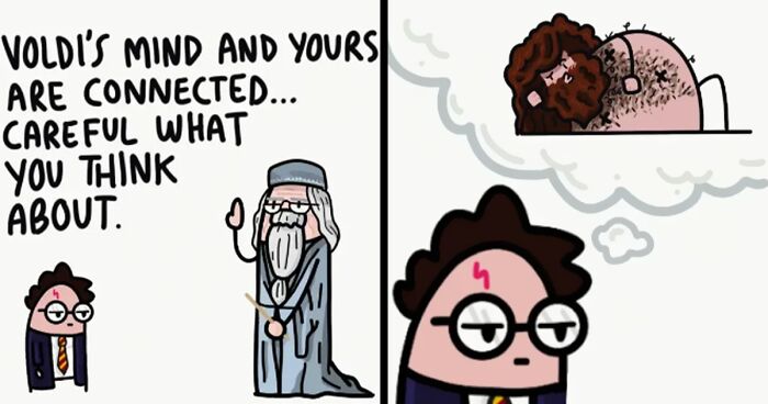 I Imagine Creative Ways To End Lord Voldemort, Here Are Some Of Them (20 Comics)