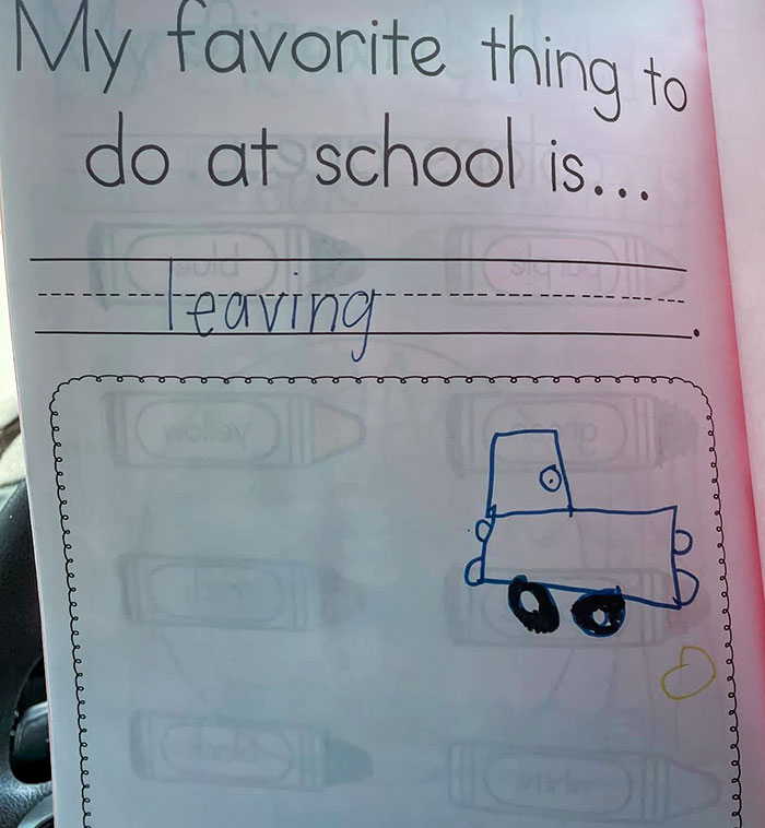 Kiddo's Favorite Thing About School