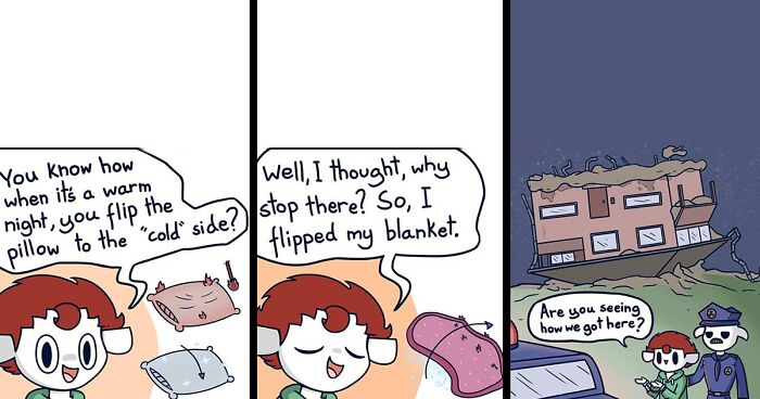 This Artist Creates Funny And Silly Comics That You Might Find Relatable (34 Pics)