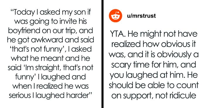 Parent Outs Son’s ‘Not-So-Secret’ Boyfriend, Bursts Out Laughing When He Says He’s Not Gay