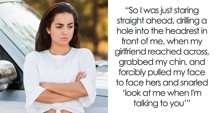 GF Grabs Man's Face And Snarls At Him Just Because He Replied 