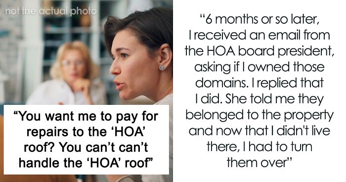 Ex-Homeowner Outsmarts Vindictive HOA By Selling Them Back Their Domains For $5,000 Each