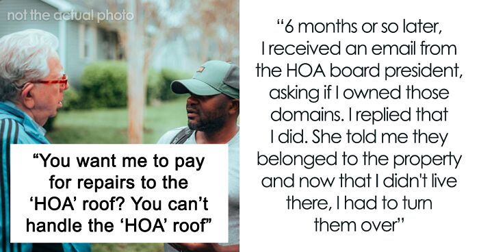 Woman Makes HOA Pay Her $5K For Internet Domains After They Asked For $5K For A Roof She Didn’t Use