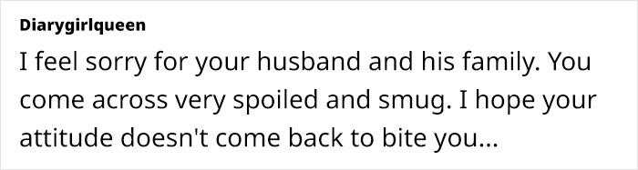 Wife's Feels Husband's Not-So-Well-to-do Parents Aren't Able To Keep Up With Her Rich Mom 