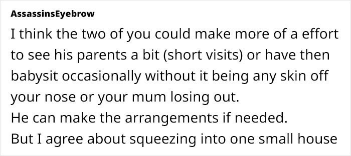 Wife's Feels Husband's Not-So-Well-to-do Parents Aren't Able To Keep Up With Her Rich Mom 