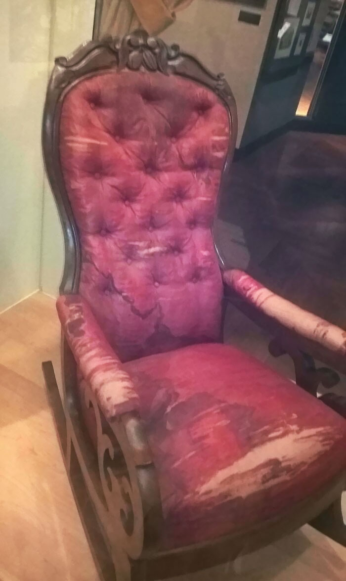 The Chair Abraham Lincoln Was Assassinated In, Henry Ford Museum