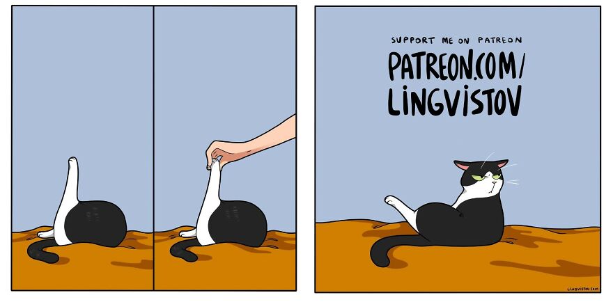 Artist Creates Funny Comics Capturing The Essence Of Living With A Cat (53 New Pics)