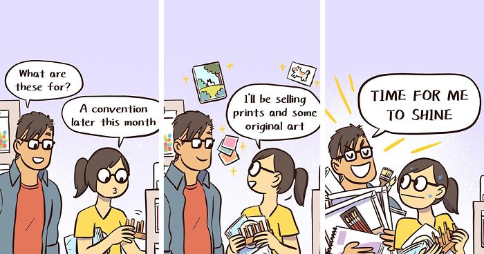 Artist Illustrates Her Relationship In 20 Funny Comics (New Pics)