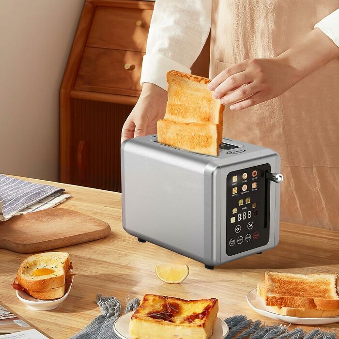 This Touch Screen Toaster Is So Futuristic, Even Tony Stark Would Be Jealous