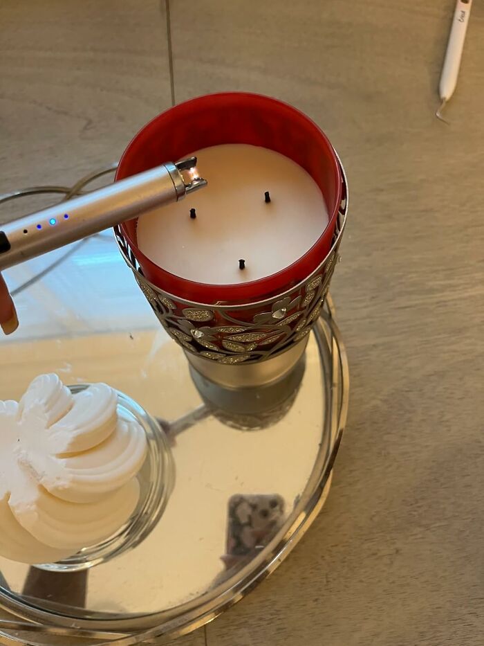 Ditch The Matches And Embrace The Future With This Suprus Electric Candle Lighter – It's The Flameless Wonder Your Candles Have Been Waiting For