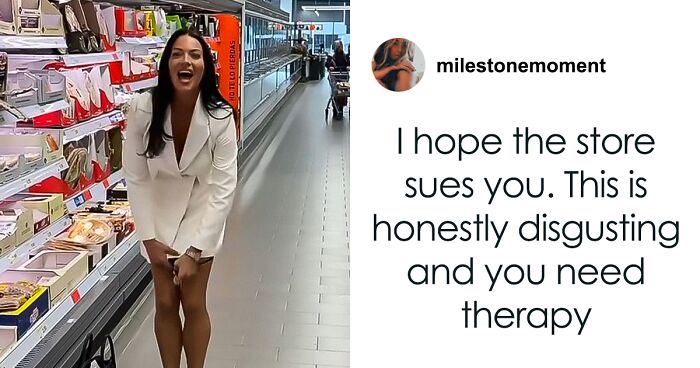 Joey Swoll Calls Out Instagram Model Who Regularly Leaves Her Underwear On Supermarket Shelves