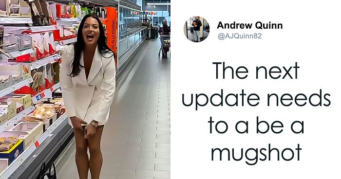 Influencer Slammed Online For Video Of Her Leaving Underwear In Supermarket Cooler