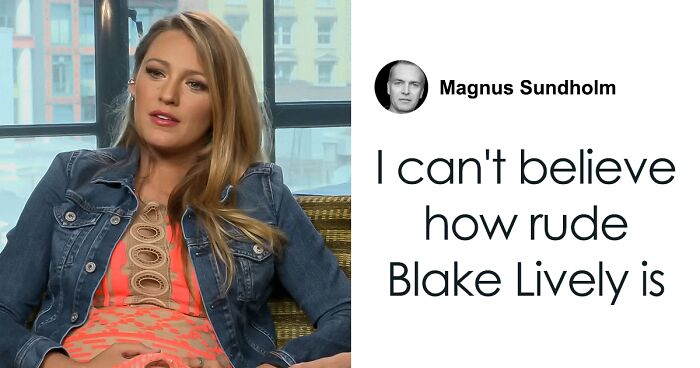 Blake Lively Faces Backlash Over Sarcastic Remarks In Cringey Old Interview