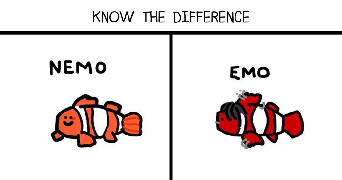 Know the Difference: 22 Humorous Illustrations I Created