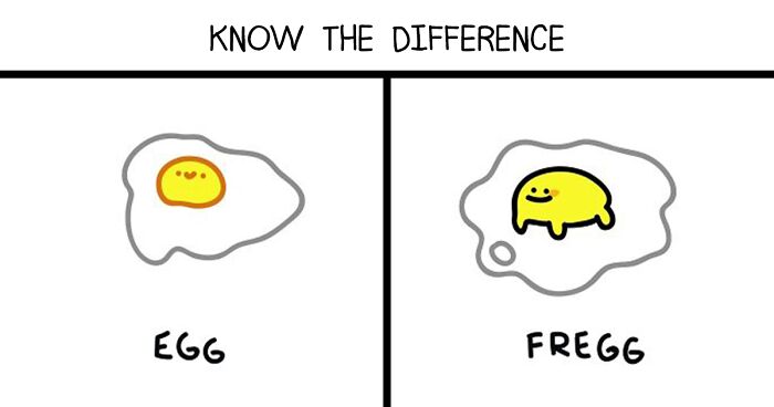 I Illustrate Hilarious Connections Between Words In My “Know The Difference” Series (22 Pics)