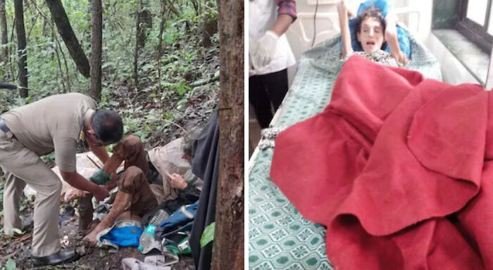 Emaciated U.S. Woman Found Chained To Tree In India Admits She Did It Herself