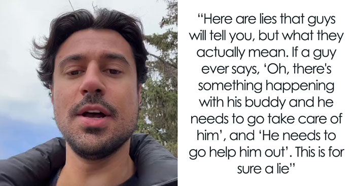 Guy Reveals What Men Mean When They Lie About Going To Help A Buddy, Others Say They Do It Too