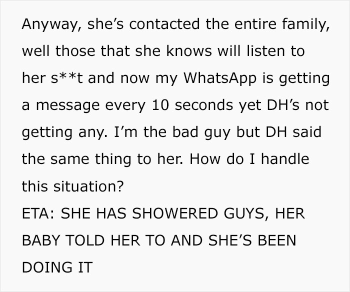 “MIL Who Admitted She Hasn’t Showered In Weeks Is Upset I Won’t Let Her Use Our Pool”