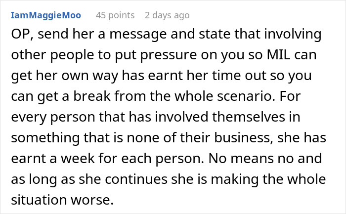 “MIL Who Admitted She Hasn’t Showered In Weeks Is Upset I Won’t Let Her Use Our Pool”