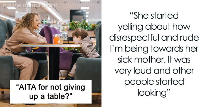 Mom Of Two Refuses To Give Up Her Table At The Mall, Has To Endure A Woman Causing A Scene