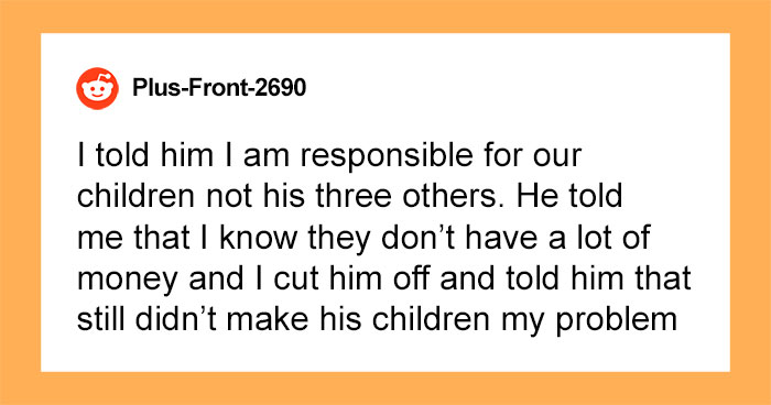 “AITA For Reminding My Ex I’m Only Responsible For Our Children And Not All Of His Kids?”