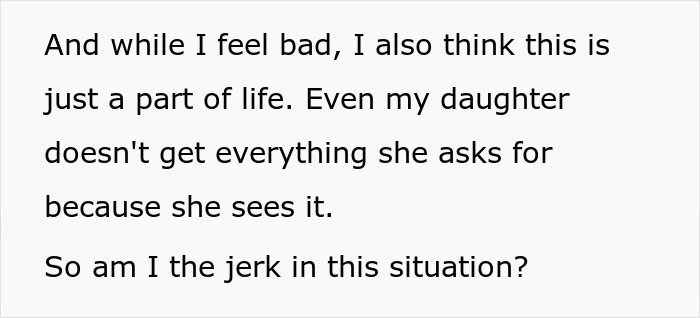 "AITA For Getting My Daughter A Designer Bag When Not Everyone In The Group Could Afford It?"