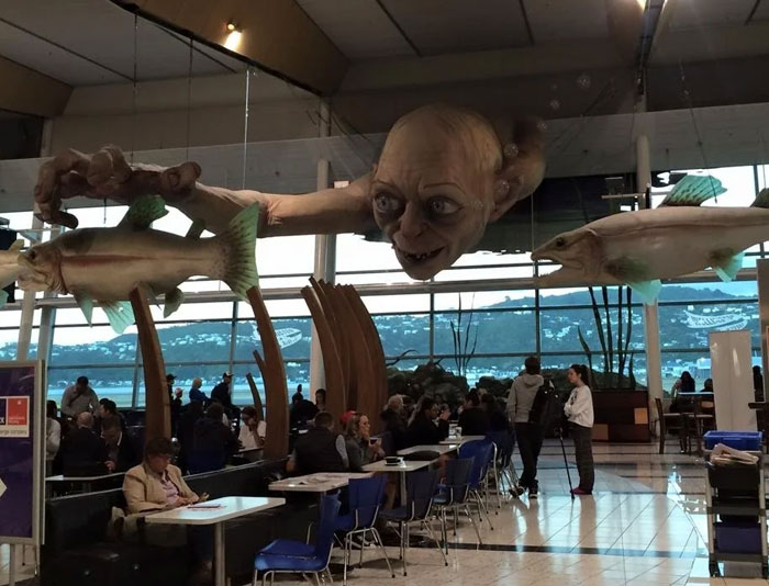 Terrifying. New Zealand Airport