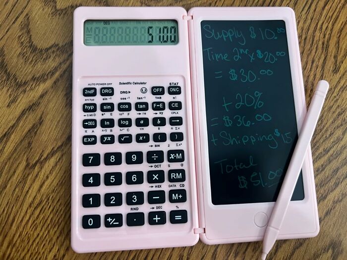 Forget Counting On Your Fingers (Or Your Questionable Mental Math Skills), This Scientific Calculator Has Got Your Back 