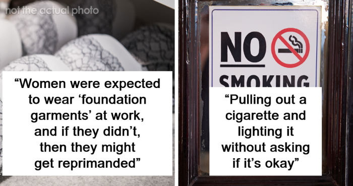 46 People Reveal What Social Norms From Their Past Aren’t “Normal” At All Now