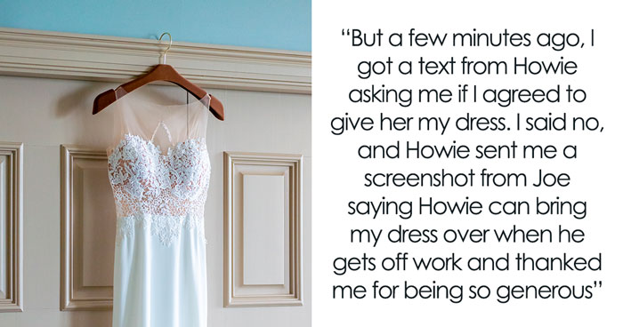 Plus-Sized Bride Doesn’t Accept Rejection, Attempts To Snatch Friend’s Wedding Dress When Told No