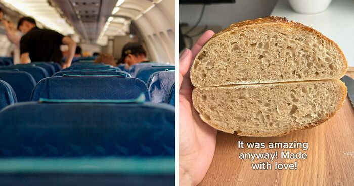 Influencer Shows How To Bake Sourdough Bread In-Flight, Sparks Fury Of Flight Attendants