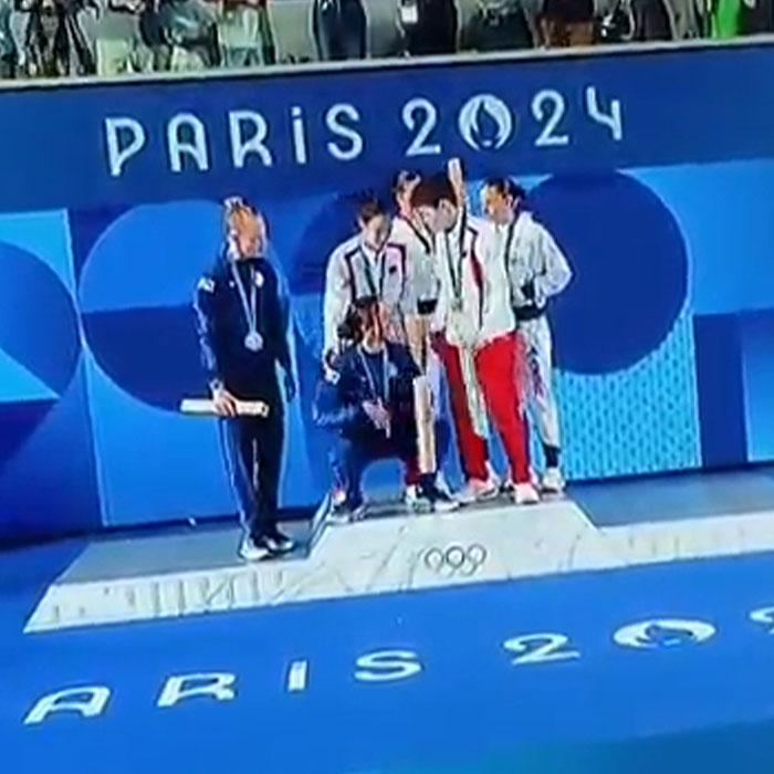 ‘Awkward’ Moment On Olympic Podium Between US And Chinese Medal Winners Caused Cultural Divide