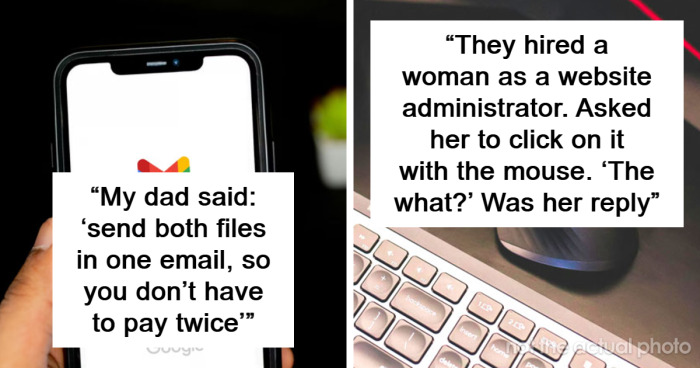 “I Fell On The Floor”: 53 Times People Were Flabbergasted By Someone’s Technological Illiteracy